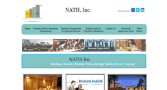 Desktop Screenshot of nath-myanmar.com